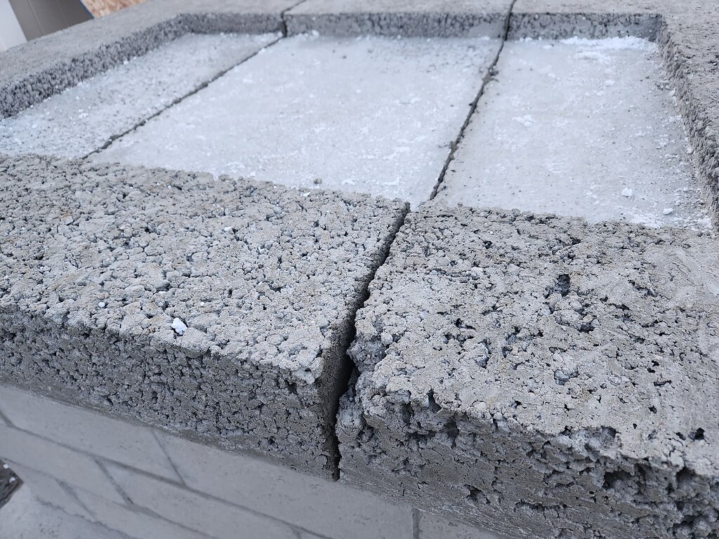 Hearth slab a little to dry Mattone Barile BrickWood Ovens