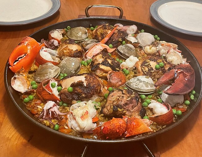 Paella in the snow final