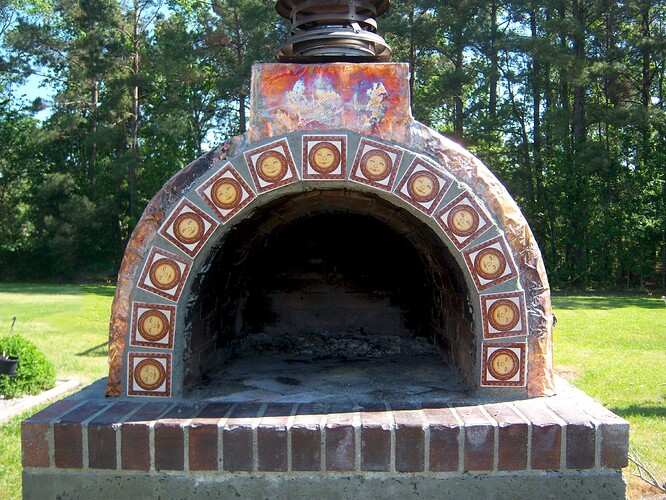 Pizza Oven Talavera Tile