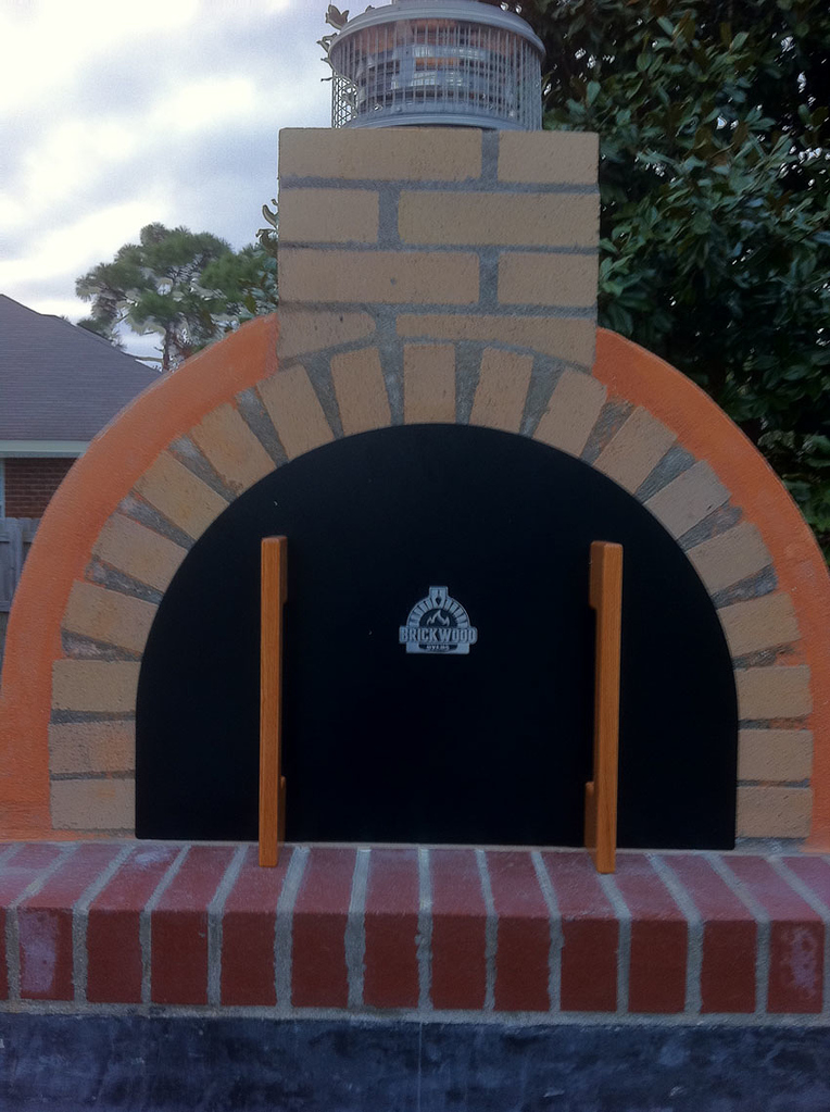 The Biron Family Wood-Fired Outdoor Brick Pizza Oven in Florida ...
