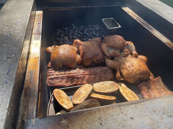 Holiday Cook full smoker