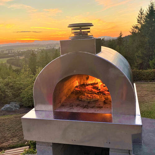 Metal Pizza Oven Door V2.0 - Mattone Barile & Mattone Barile