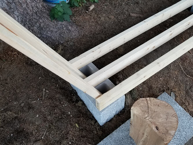 DIY Firewood Rack Side (7)