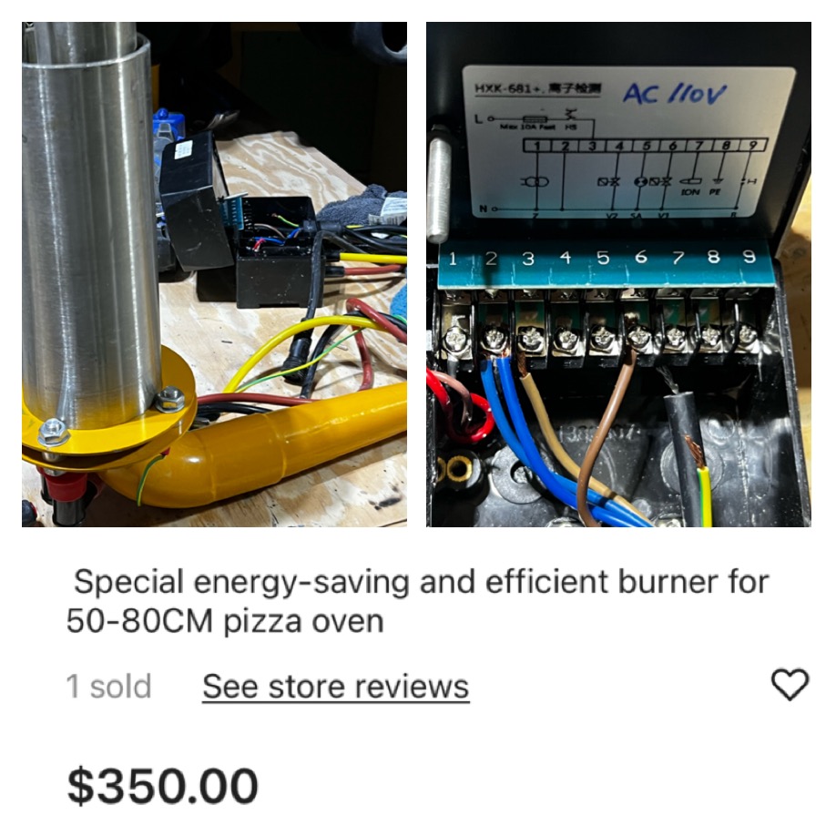 My retrofit propane burner Journey - Mattone Barile & Mattone