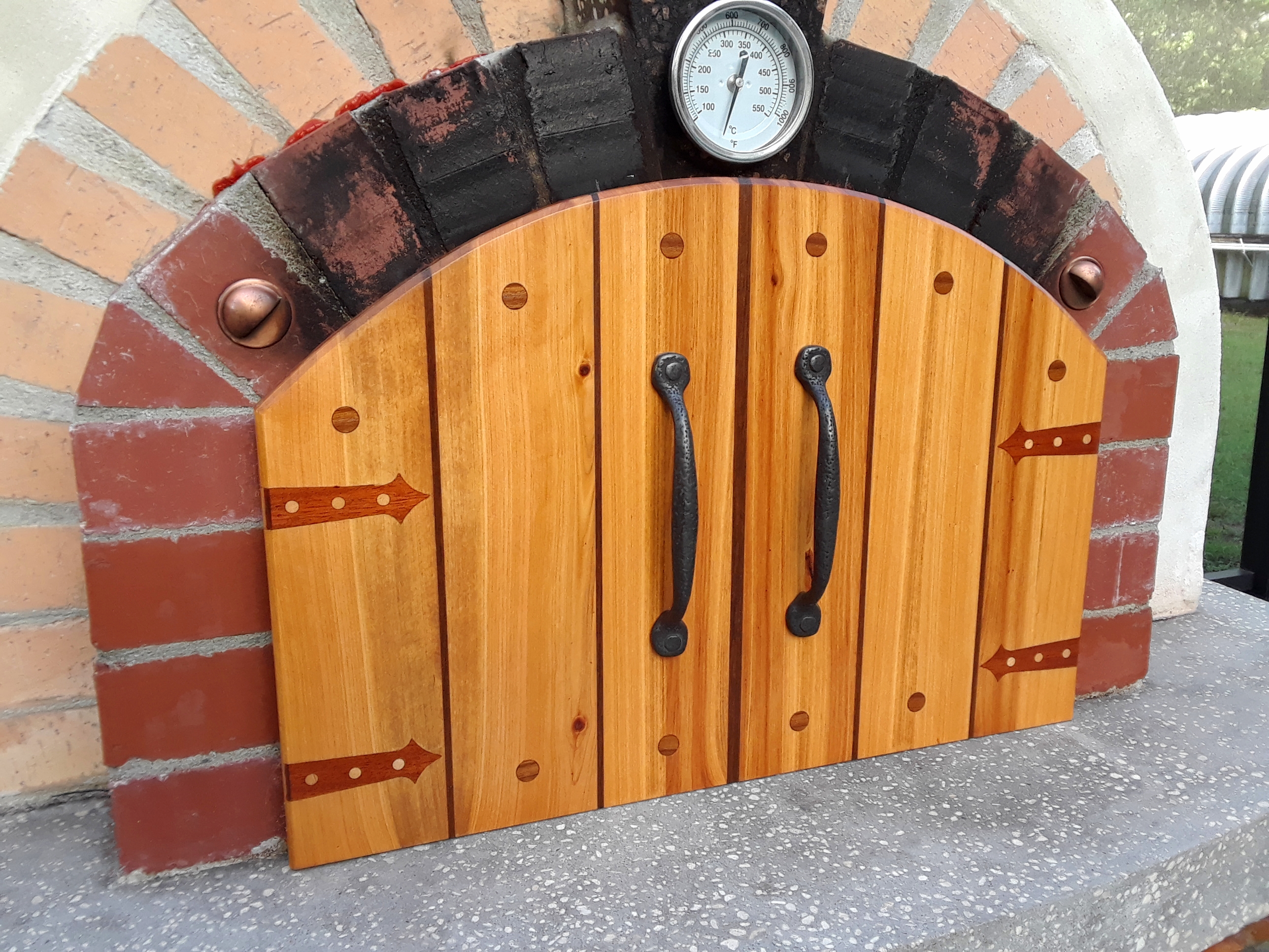 Custom Pizza Oven Doors - BrickWood Bulletin Board - BrickWood Ovens