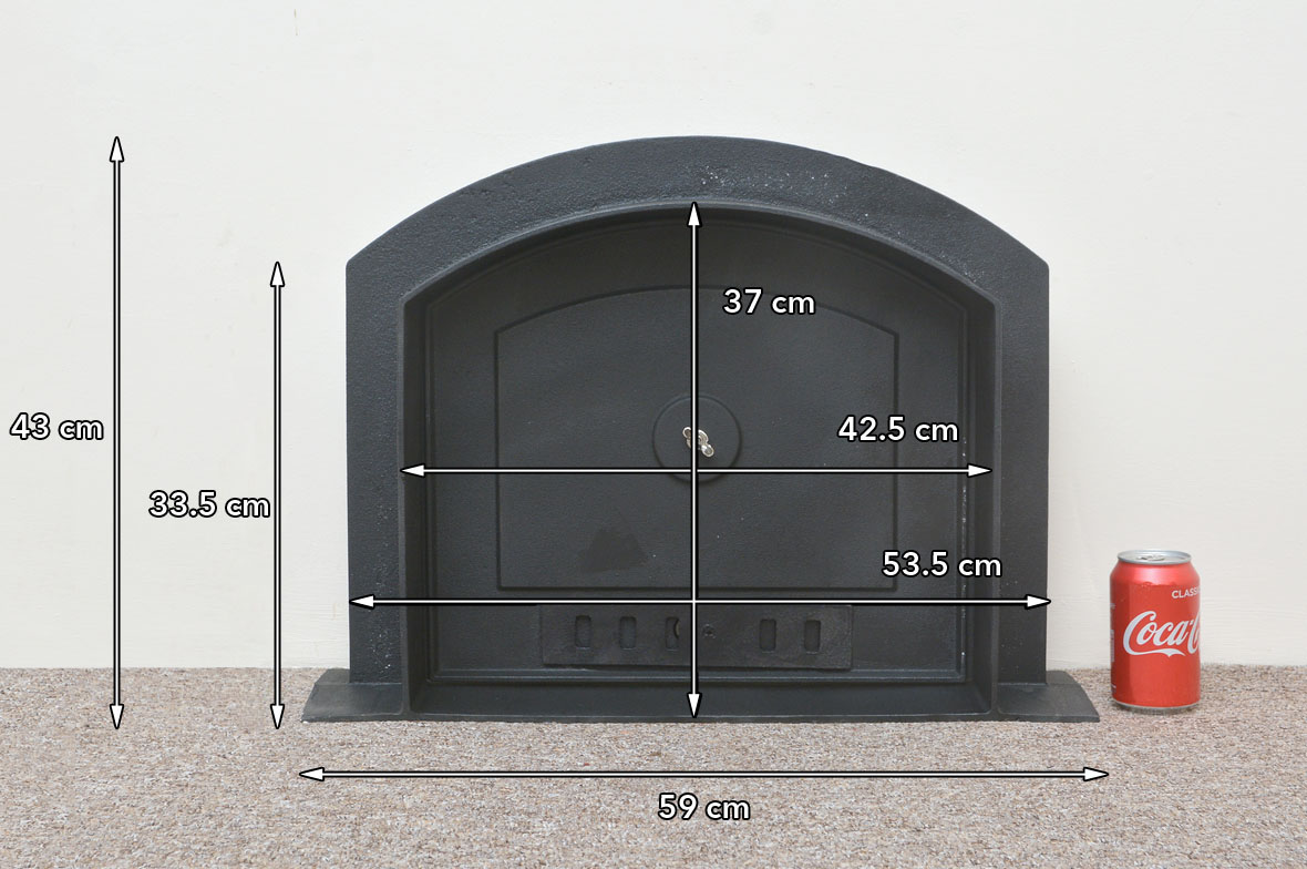 Custom Pizza Oven Door for the Mattone Barile Series pizza oven